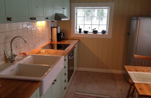 Malmkoping House | Fantastic location overlooking the lake.