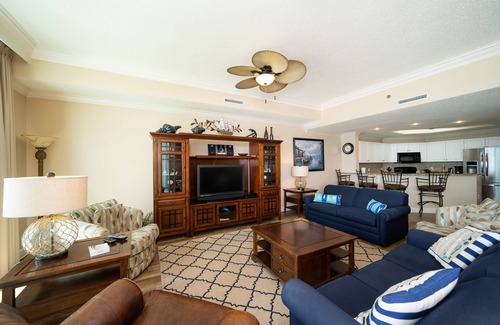 Orange Beach Condo | Fantastic Rates! BOOK NOW&SAVE*PhxWest 504 ON BEACH*SLEEPS 14!* 3BR/4BA*