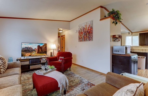 Redmond House | Fantastic Redmond Retreat, Updated Throughout, Quiet Street, Huge Deck and Backyard, A/C, & More