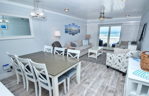 New Smyrna Beach Condo | FANTASTIC VIEW! Direct Oceanfront Condo in Sea Coast Gardens