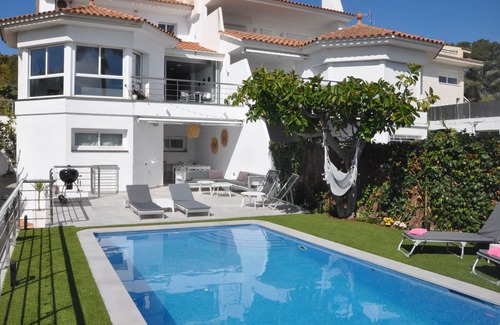 Sitges Town Center Villa | Fantastic Villa with private pool and terrific views!