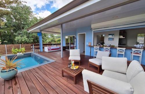 Moorea-Maiao House | FARE HEI - Maison 2 chambres avec Piscine privée et accès plage
