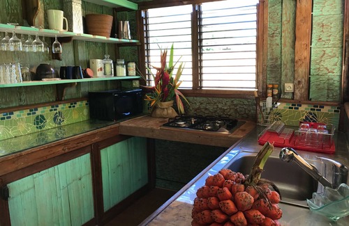 Moorea-Maiao House | FARE TEAK with PALAPA and shared pool