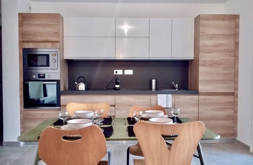 Braccolaccia Apartment | Farinole near Saint-Florent. Terrace and garden with sea view, Sandy beach within walking distance