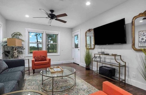 Fredericksburg Other | FarmHaus with Hot tub, Fire Pit & Vineyard Views
