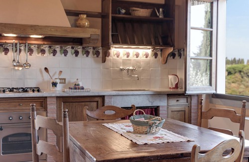 San Casciano in Val di Pesa Other | Farmhouse 'Il Pintello - Il Riccio' with Shared Pool, Wi-Fi and Air Conditioning