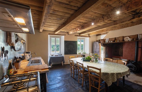 Valgorge Cottage | Farmhouse 'La Ferme De Chalas' with Mountain View, Private Pool and Wi-Fi