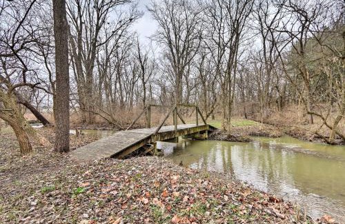 Pickerington House | Farmhouse on 5 Wooded Acres with Hiking On-Site!