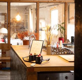 Gumtow House | FarmhouseLoft mit Whirlpool & Kamin