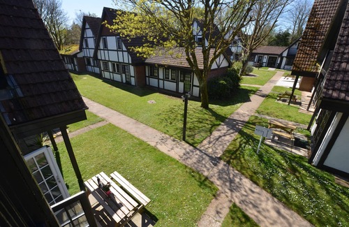 Saint Erth Praze Cottage | Farmland views to the rear of the property, and located within the grounds of Tolroy Manor