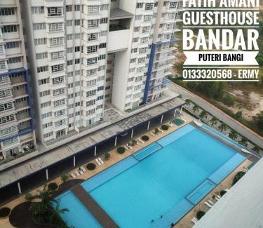 Kajang Apartment | Fatih Amani Guesthouse with Playstation PS3