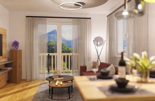 Sankt Wolfgang im Salzkammergut Apartment | Ferienwohnung Multicoloramethyst - Haus Alpenblick