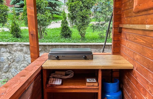 Baile Herculane Cabin | Featuring mountain views, this lodge features a garden, grill, WiFi and parking.