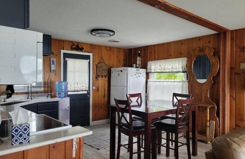 Vestaburg House | Feel right at home! Traditional family cabin feel with a clean modern base.