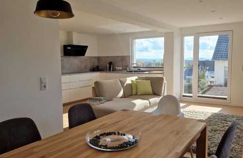 Schauenburg Apartment | ❤ FeelGood Fewo with terrace, garden, barbecue & sauna: Arrive & feel good!