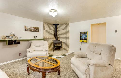 Pocatello House | Fenced Yard, Patio Family-Friendly Pocatello Home