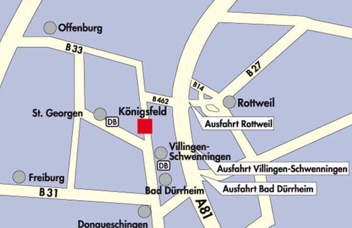 Koenigsfeld im Schwarzwald Apartment | Ferienwohnung Albert Schweitzer, 49qm, 1 Schlafzimmer, max. 2 Personen