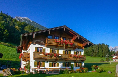 Ramsau Apartment | Ferienwohnung Taubensee, 1-2 Personen, 45 qm, Bad + Dusche/WC, Südbalkon, TV, 1 Schlafzimmer, Nichtraucher