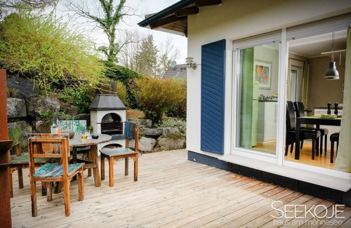 Sudrandweg House | Ferienhaus, 120qm, Kamin und Sonnenterrasse, 2 Schlafzimmer, Max. 4 Personen