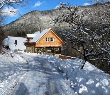 Obersimonswald House | Ferienhaus Haldenmühle - traumhafte Lage mitten in der Natur mit Sauna