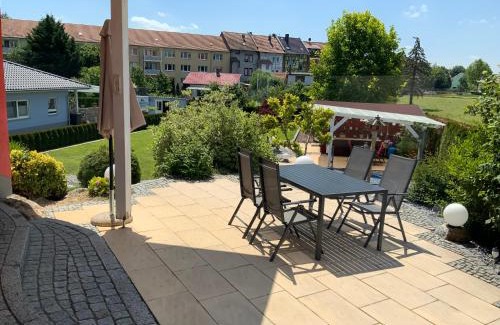Mühlhausen House | Ferienhaus Lübke, Gartenblick