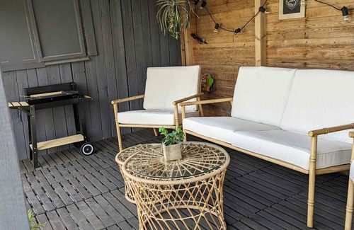 Lauta House | Ferienhaus Lausitz mit Großem Familienbett
