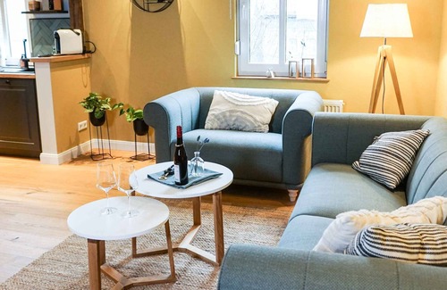 Ortsmitte Apartment | Ferienhaus mit 108qm, 3 Schlafzimmer für Max. 6 Personen