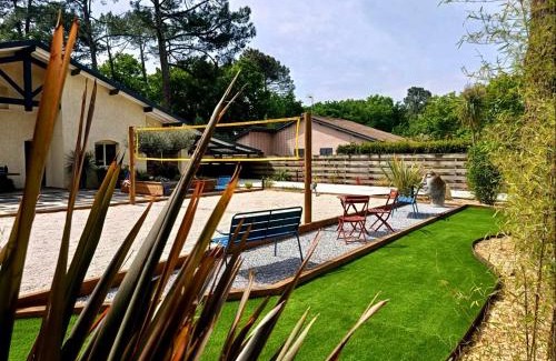 Claouey Villa | Ferienhaus mit beheiztem Pool in Claouey