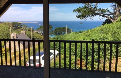 Plouguerneau House | Ferienhaus mit Meerblick, 3 min zum Strand
