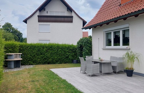 Pottenstein House | Ferienhaus Rosi für 2-5 Pers. mit Garten und Terasse