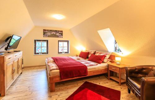 Grossschoenau House | Ferienhaus Sissi - Wellness-Paradies in ruhiger Lage mit Whirlpool und Sauna