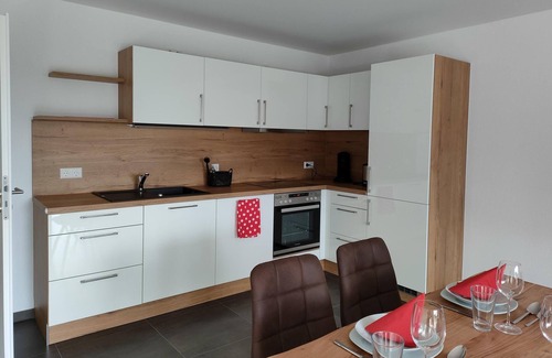 Grunkraut Condo | Ferienhof Kornmayer Nat(UR)laub auf dem Bauernhof Holiday apartment 1 (ground floor) Apple