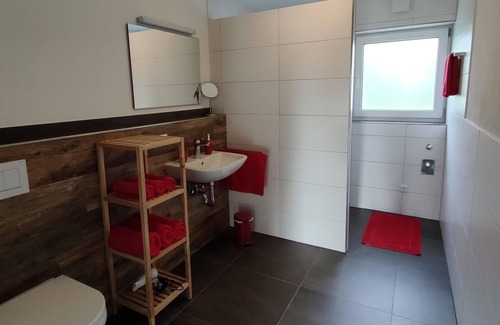 Grunkraut Condo | Ferienhof Kornmayer Nat(UR)laub auf dem Bauernhof Holiday apartment 1 (ground floor) Apple