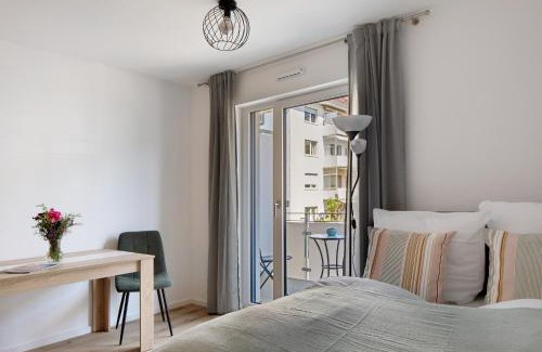 Unterwiehre-Nord Apartment | Ferienwohnung Münster, sehr zentral