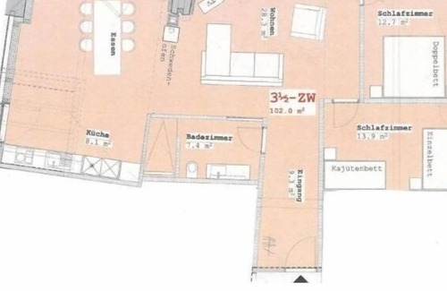Berguen Apartment | Ferienwohnung/app. für 7 Gäste mit 100m² in Bergün/bravuogn