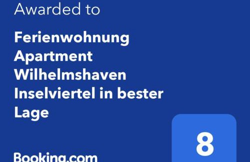 Heppens Apartment | Ferienwohnung Apartment Wilhelmshaven Inselviertel in bester Lage - selbständiger Check in möglich
