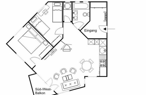 Ftan Apartment | Ferienwohnung/app. für 4 Gäste mit 81m² in Ftan