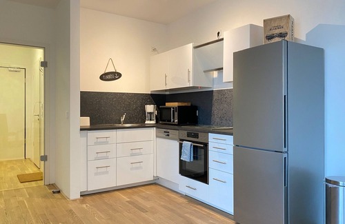 Mitte-Sud Apartment | Ferienwohnung Bootshaus Am Neuen Hafen