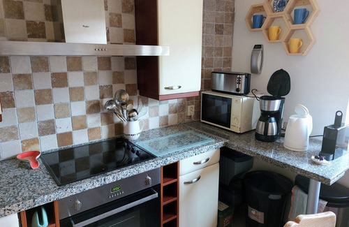 Alme House | Ferienwohnung Brailen mit Terrasse und Alme Blick