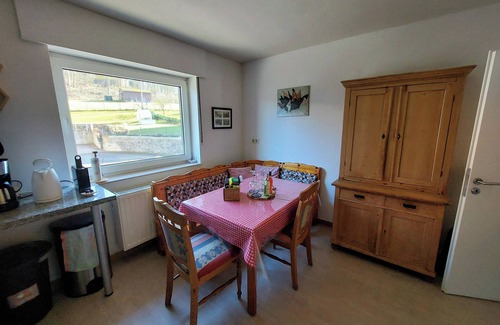 Alme House | Ferienwohnung Brailen mit Terrasse und Alme Blick