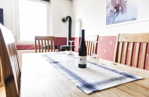 Wachwitz Apartment | Ferienwohnung Casa Casimir mit Elbblick, Balkon und großen Garten