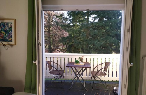 Bad Salzhausen Apartment | Ferienwohnung Das Café am Park