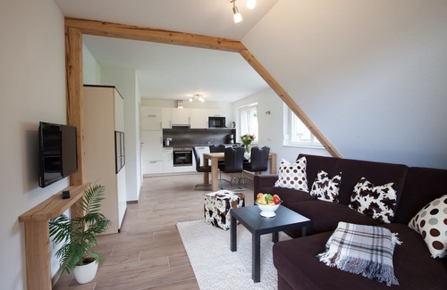 Winden im Elztal Apartment | Ferienwohnung Heuboden, 60qm, 2 Schlafzimmer, max. 4 Personen