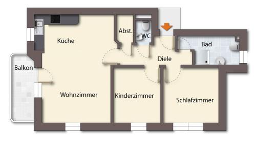 Dornumersiel Apartment | Ferienwohnung Endlich Urlaub