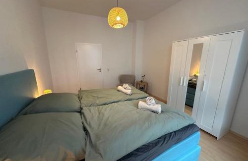 Ilversgehofen Apartment | Ferienwohnung für 8 mit Balkon
