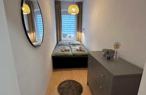 Ilversgehofen Apartment | Ferienwohnung für 8 mit Balkon