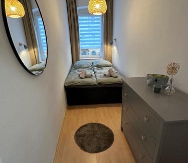 Ilversgehofen Apartment | Ferienwohnung für 8 mit Balkon