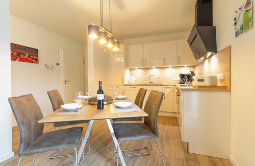 Kellenhusen Apartment | Ferienwohnung Herzmuschel für 5 Gäste mit Sauna und Garten, Strandnah