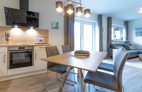 Kellenhusen Apartment | Ferienwohnung Herzmuschel für 5 Gäste mit Sauna und Garten, Strandnah
