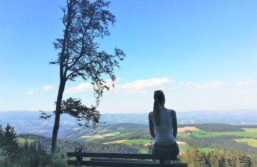 Poellauberg Ski Chalet | Ferienwohnung in Ruhiger Lage, Garten - 1 SZ - Feriendorf Pöllauberg